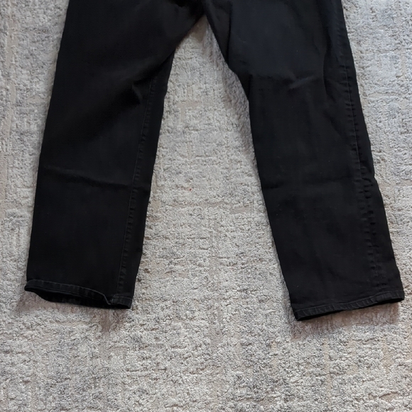 Lucky Brand 221 Original Straight Black Jeans Size 34x30 - Picture 9 of 10